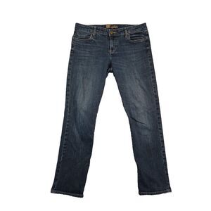 KUT From The Kloth Katy Boyfriend Jeans Women's Size 10 Blue Stretch